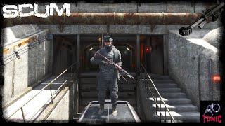 SCUM 0.95 Full SOLO Abandoned bunker run + acquiring Brenner's blood!!!