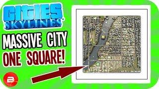 Perfect ONE TILE City! NO ESCAPE!! (Cities: Skylines ONE Square Challenge)