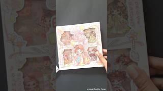 Unboxing Japanese Girl Sticker #unboxing #japanese #sticker #shorts