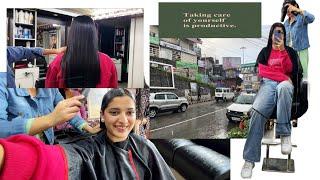 Hair treatment#rebonding #haircare #dailyvlog #matrix #shimla