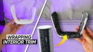 How To Wrap Interior Trim!