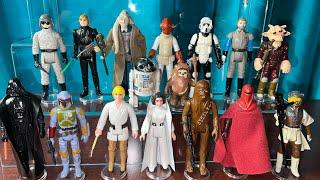 Vintage Kenner Star Wars Figure Collection: Made in Taiwan