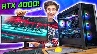 The STUNNING RTX 4080, Ryzen 7900X Gaming PC Build!  - Corsair 5000X w/ Gameplay Benchmarks!