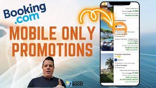 Immediately get more Bookings with Mobile Only Promotions