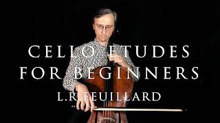 L.R. Feuillard Cello Method for Beginners no. 28, 29 and 30 | How to Play Cello Exercises