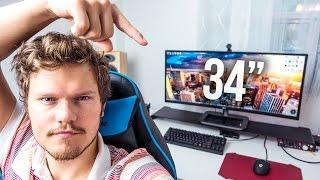 LG 34" Ultrawide IPS Monitor Review - The Best Monitor for Multitasking!