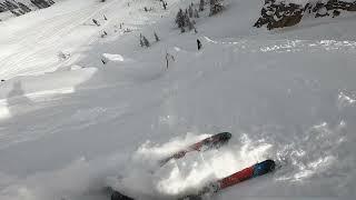 Adrenaline Chute, Light Towers, Cornice II Bowl, Squaw Valley/Palisades Tahoe, 2/6/2023