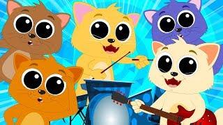 Five Little Kittens Nursery Rhymes | Kids Songs For Children By Kids Tv