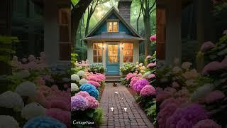 Enchanted Cottage Retreat  #cottagenest #scenery #cottagevibes #flowertypes