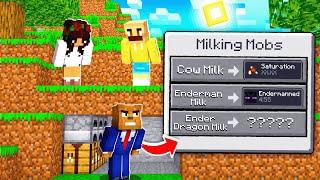 Minecraft Manhunt, But I MILK Mobs