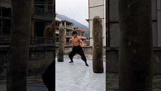 HOW IS KUNG FU Qi's ACTUAL COMBAT? KUNGFU PUNCHING BAG #kungfu #workout #martialarts