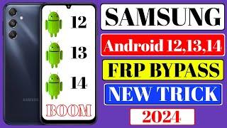 Boom ( Finally Without PC ) Samsung Android 12_13_14 Frp Bypass 100% Working 2024 | Samsung A14 Frp