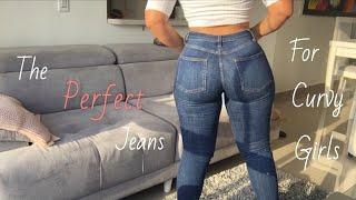 THE BEST JEANS FOR CURVY PETITE GIRLS | TRY-ON | JESSICA SANCHEZ 