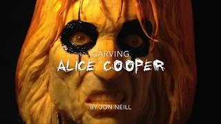 Jimmy Kimmel Live 2016: ALICE COOPER the HALLOWEEN PUMPKIN CARVING