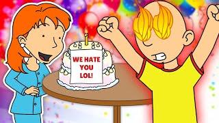 Rosie Ruins Caillou's Birthday/Ungrounded