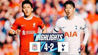 LIVERPOOL 4-2 TOTTENHAM HOTSPUR // PREMIER LEAGUE HIGHLIGHTS