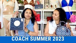 LVLUXEGIRL COACH DEMPSEY 22 MEETS LVLUXEGIRL COACH SYDNEY SATCHEL | COACH SUMMER 2023 @coach