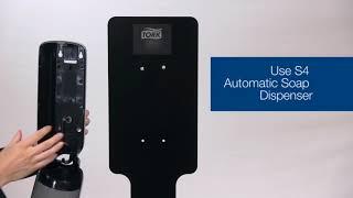 Tork S4 Foam Soap Stand Video