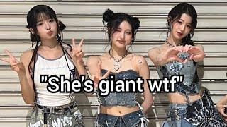 IVE’s Gaeul Causes Major Confusion With Her Height Next To Citizens #Kpop