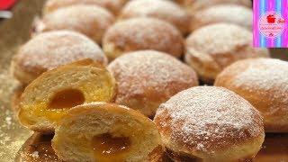 Krapfen sofficissimi, Bombe Fritte, Berliner, Bomboloni con questa ricetta mangerai nuvole golose