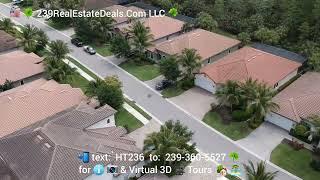 360 Aerial View 4444 Tamarind Way Naples FL Raffia Preserve Home For Sale 239RealEstateDeals.Com LLC