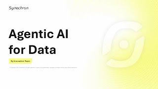 Unleashing the power of Agentic AI for data | ODFP919