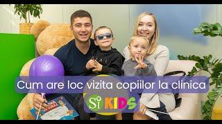 Cum are loc vizita copiilor la clinica DSi KIDS