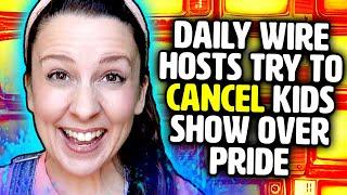 Daily Wire hosts FURIOUS that kids entertainer Ms Rachel supports Pride