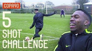 5 Shot Challenge with Daniel Sturridge! ft. Poet & Timbsy