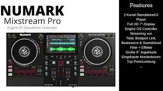 Numark Mixstream Pro | Standalone Engine DJ Controller | review Full-HD German 2022