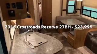 2016 Crossroads Rezerve 27BH - Red10RV