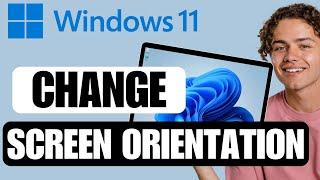 How to Change Screen Orientation in Windows 11 | Windows 11 Portrait Mode