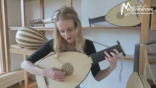 William Byrd - The Woods So Wild Played By Ieva Baltmiskyte on Deluxe Lute 7 Course  Walnut