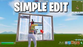 How To Use Simple Edit In Fortnite Chapter 6 (Auto Edit)