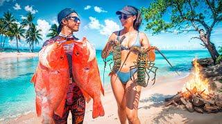 Secret Spearfishing Paradise: Underwater Nannygai, Crayfish in Wonky Holes