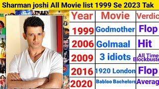 Sharman Joshi All Movie list 1999 Se 2023 Tak All Movie list Flop and Hit All Movie Verdict ||