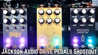 Jackson Audio Drive Pedals (El Guapo VS Golden Boy VS Broken Arrow)