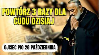 MODLITWA OJCA PIO O „PILNY CUD”: POWTÓRZ JĄ TRZY RAZY, ABY OTRZYMAĆ GO JUŻ DZIŚ!