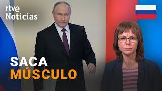 RUSIA: PUTIN presume de ARMAS como el KINZHAL, un MISIL HIPERSÓNICO que ha usado en UCRANIA | RTVE