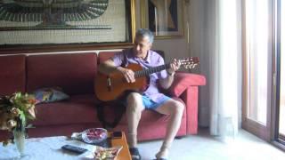 Giuseppe Fontanella in un suo pezzo"La Grattata"