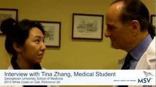 Dr. Libby Interview with Tina Zhang, Medical Student