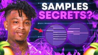 How To Make A 21 Savage Type Beat From SCRATCH | How To Make A Sample From Scratch