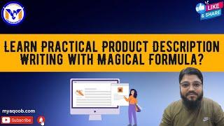 Learn Practical Product Description Writing with Magical Formula | MY Solutions #productdescription