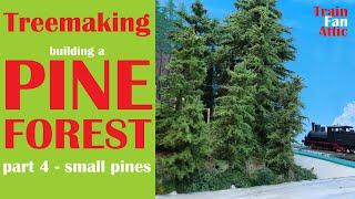 a quick tutorial about making realistic pinetrees in h0 scale