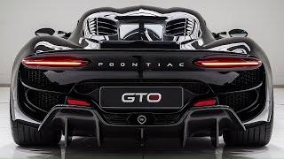 2025 Pontiac GTO: The King of Muscle Cars Makes a Triumphant Comeback!