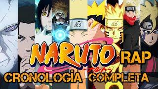 CRONOLOGÍA COMPLETA de NARUTO RAP | Crónologias Anime Rap | Gaara1017