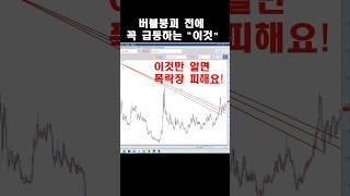 버블 붕괴직전 꼭 나타나는 현상!! 전태룡실전투자 #버블붕괴 #급락장 #시그널
