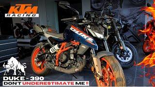 2025 KTM Duke 390:The UltimateMiddle-Class Dream Bike!|More Tech, More Thrill!  @roadkliq ​⁠