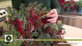 Canella Berry Wreath from White Flower Farm