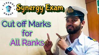 Synergy Exam Cut off Marks for All Ranks